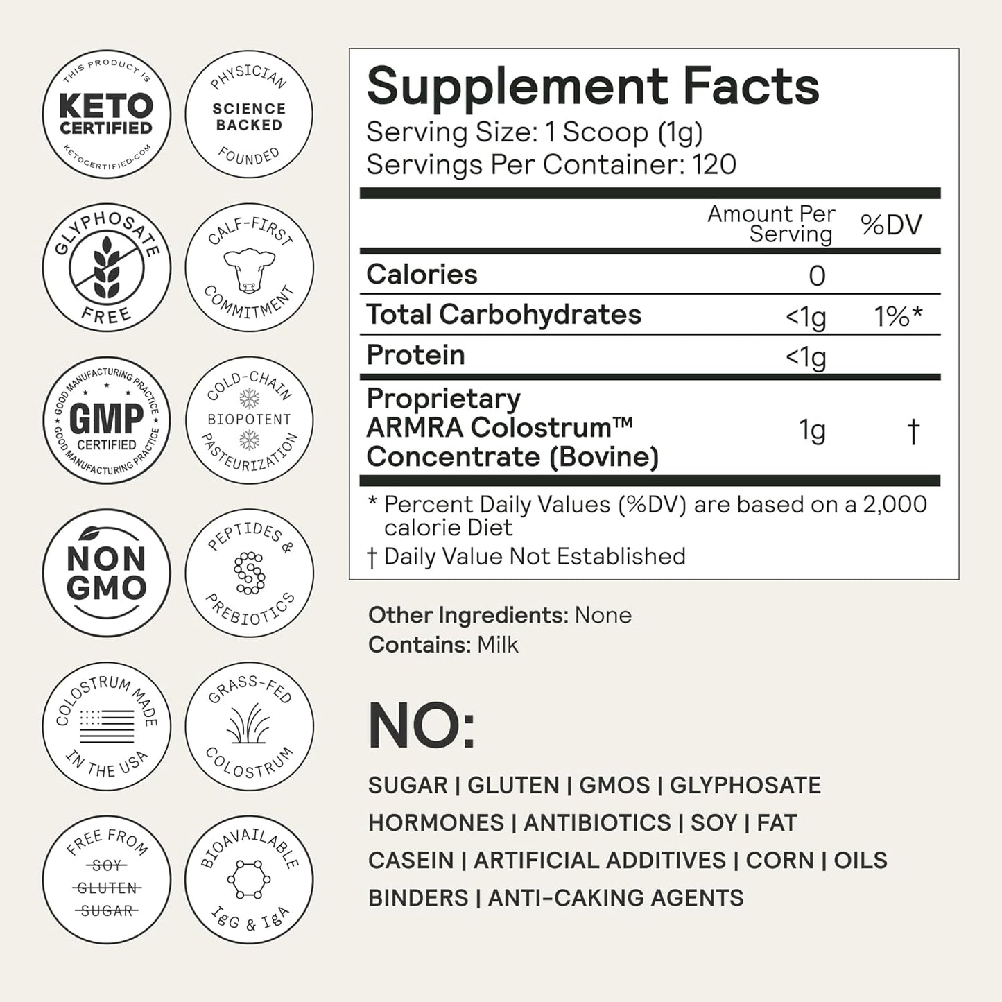 ARMRA Colostrum Powder